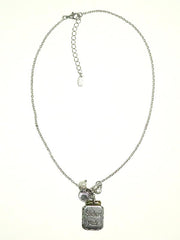 Southern Made Y'all NC6101 Western Charm Necklace  full view with chain. If you need any assistance with this item or the purchase of this item please call us at five six one seven four eight eight eight zero one Monday through Saturday 10:00a.m EST to 8:00 p.m EST
