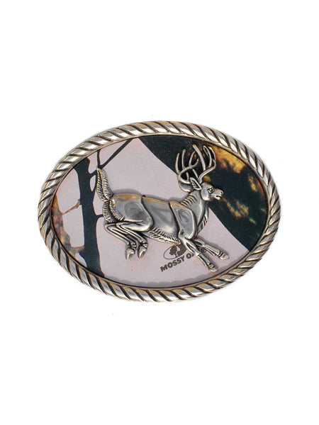 Nocona Oval Pink Camo Jumping Buck Belt Buckle 37104. If you need any assistance with this item or the purchase of this item please call us at five six one seven four eight eight eight zero one Monday through Saturday 10:00a.m EST to 8:00 p.m EST