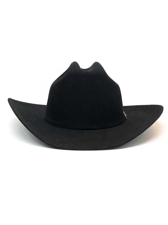 Resistol RFCTLM-7540-07 CITY LIMITS George Strait Collection Felt Hat Black side / front view. If you need any assistance with this item or the purchase of this item please call us at five six one seven four eight eight eight zero one Monday through Saturday 10:00a.m EST to 8:00 p.m EST