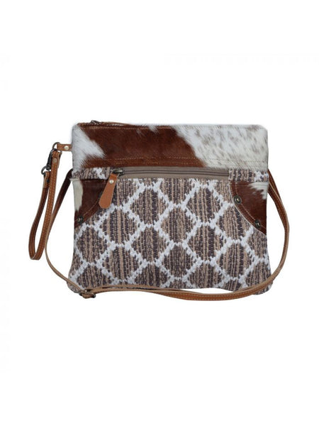 Myra Bag S-3306 Womens Iconic Statement Small & Crossbody Bag front view. If you need any assistance with this item or the purchase of this item please call us at five six one seven four eight eight eight zero one Monday through Saturday 10:00a.m EST to 8:00 p.m EST