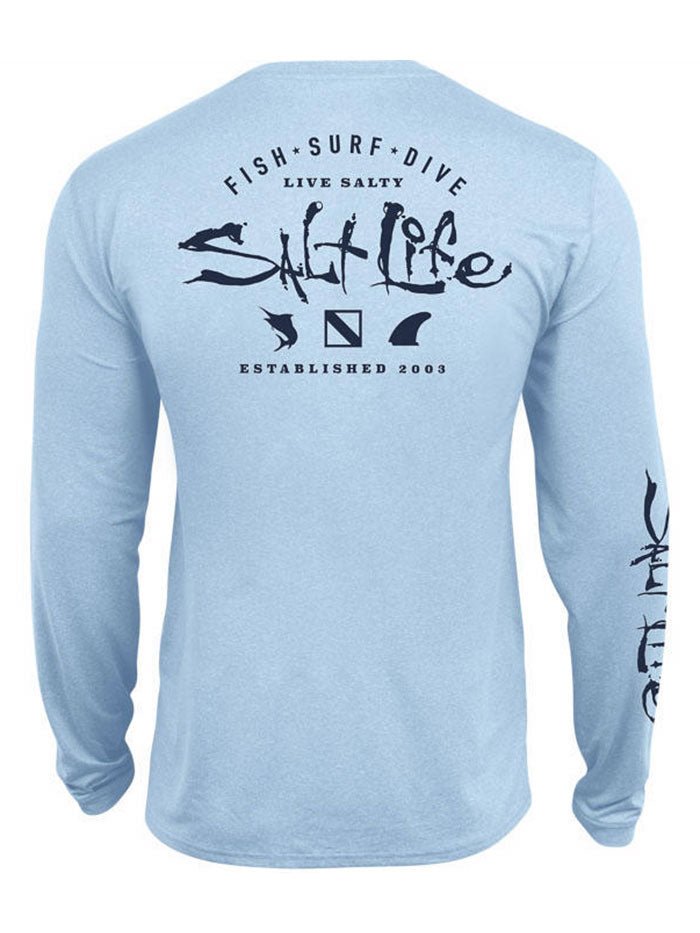 Salt Life Men's H20 Short Sleeve Fishing Shirt