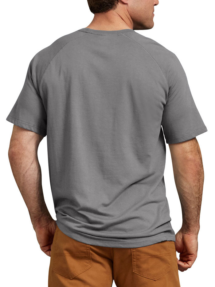 Dickies SS600SM Mens Cooling Short Sleeve T-Shirt Smoke Gray front