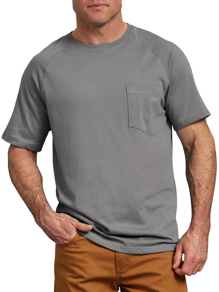 Dickies SS600SM Mens Cooling Short Sleeve T-Shirt Smoke Gray front
