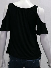 Santiki 4466-1035 Womens Delta Top Black Back View. If you need any assistance with this item or the purchase of this item please call us at five six one seven four eight eight eight zero one Monday through Saturday 10:00a.m EST to 8:00 p.m EST