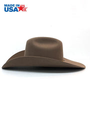 Serratelli BANDERA-NUT 10X Beaver Bandera Felt Cowboy Hat Nutmeg side view. If you need any assistance with this item or the purchase of this item please call us at five six one seven four eight eight eight zero one Monday through Saturday 10:00a.m EST to 8:00 p.m EST