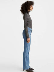 Levis 187590054 Womens 725 High Rise Bootcut Jeans Medium Wash SIDE