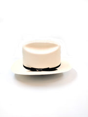 Stetson SSOPRD-052681 Open Road 25 Panama Straw Western Hat Natural side view. If you need any assistance with this item or the purchase of this item please call us at five six one seven four eight eight eight zero one Monday through Saturday 10:00a.m EST to 8:00 p.m EST
