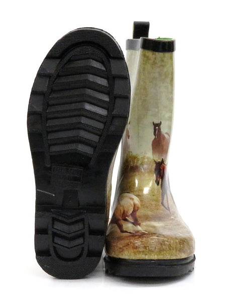Smoky Mountain 2709C Kids Running Horse Waterproof Boots at JC Western Wear, Front  If you need any assistance with this item or the purchase of this item please call us at five six one seven four eight eight eight zero one Monday through Satuday 10:00 a.m. EST to 8:00 p.m. EST