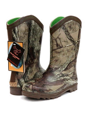 Smoky Mountain Kids Muddy River Waterproof Boots 2723Y 2723C Camo at JC Western Wear  If you need any assistance with this item or the purchase of this item please call us at five six one seven four eight eight eight zero one Monday through Satuday 10:00 a.m. EST to 8:00 p.m. EST