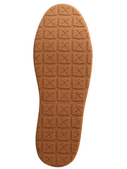 Twisted X MCA0048 Mens Rice Husk Outsole Slip On Casual Shoes Tan sole view. If you need any assistance with this item or the purchase of this item please call us at five six one seven four eight eight eight zero one Monday through Saturday 10:00a.m EST to 8:00 p.m EST