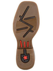 Durango DBT0218C Kids Lil Rebel Pro Western Boots Denim Blue SOLE