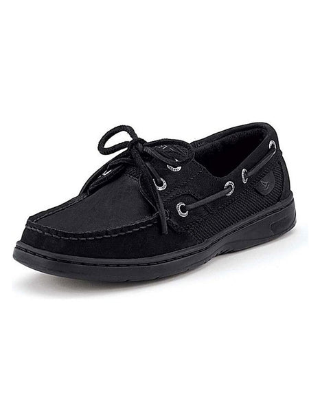 Sperry 9120205 Womens Bluefish 2-Eye Boat Shoes Black