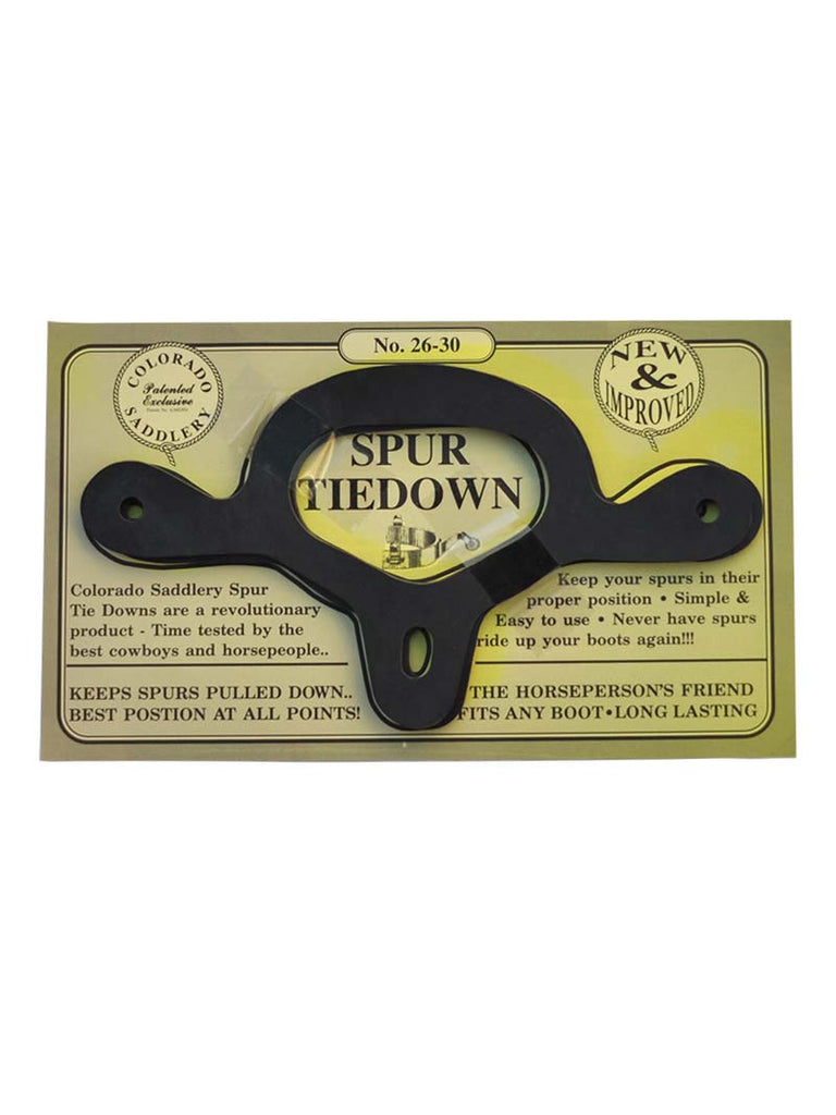 Colorado Saddlery Three Point Spur Tie Downs