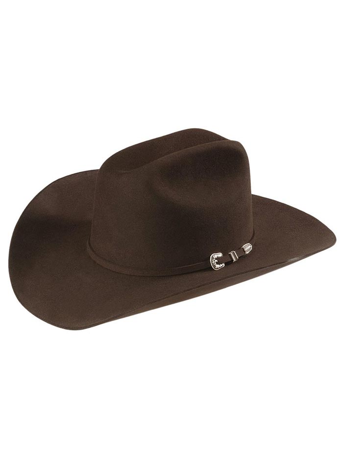 Stetson SFSKYL-754022 Skyline 6X Felt Hat Chocolate front and side view. If you need any assistance with this item or the purchase of this item please call us at five six one seven four eight eight eight zero one Monday through Saturday 10:00a.m EST to 8:00 p.m EST