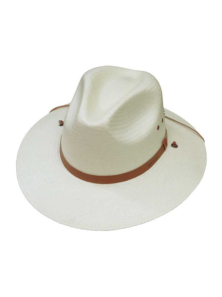 Stetson OSLAMS-383081 LOS ALAMOS Outdoor Straw Hat Natural front view. If you need any assistance with this item or the purchase of this item please call us at five six one seven four eight eight eight zero one Monday through Saturday 10:00a.m EST to 8:00 p.m EST


