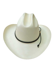 Stetson SSCRCMK603681 Carson 10X Straw Western Hat Natural front view