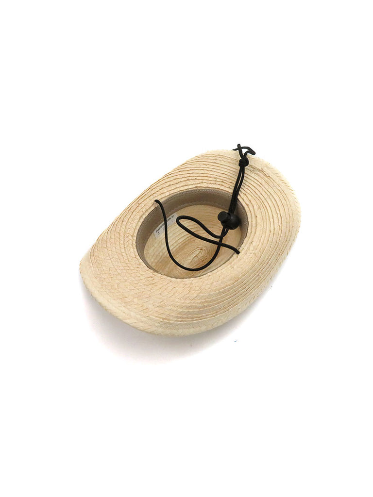 SunBody MINI Cattleman Palm Leaf Cowboy Hat Natural front view. If you need any assistance with this item or the purchase of this item please call us at five six one seven four eight eight eight zero one Monday through Saturday 10:00a.m EST to 8:00 p.m EST