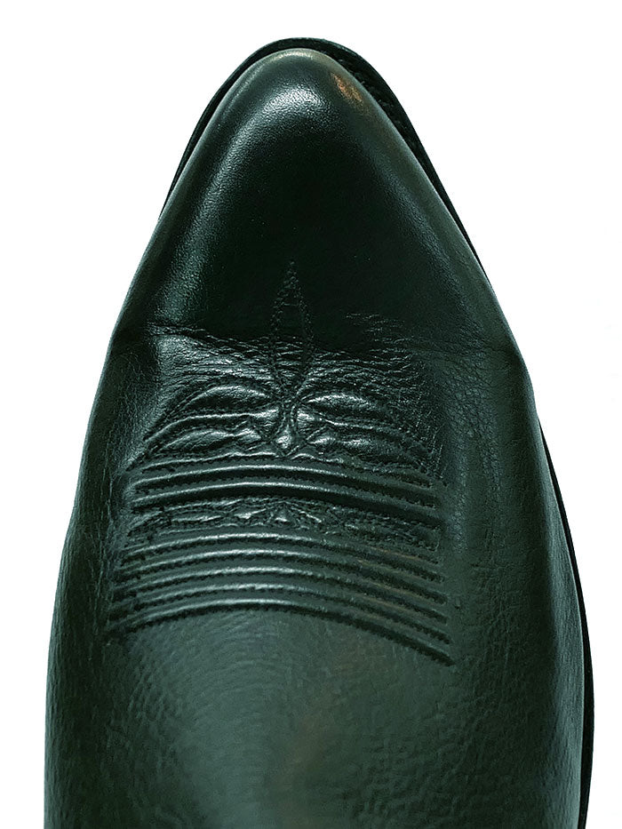 Lucchese T3094-J4 Mens Lone Star Calf J-Toe Cowboy Boots Black side / front and back view pair. If you need any assistance with this item or the purchase of this item please call us at five six one seven four eight eight eight zero one Monday through Saturday 10:00a.m EST to 8:00 p.m EST