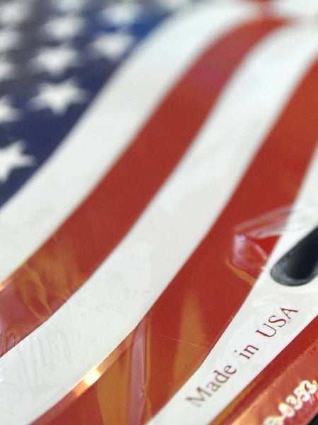 United States Flag Metal License Plate LP0528