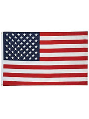 Eagle Emblems F1115 United States Flag 3ft x 5ft Durable Nylon  front view. If you need any assistance with this item or the purchase of this item please call us at five six one seven four eight eight eight zero one Monday through Saturday 10:00a.m EST to 8:00 p.m EST