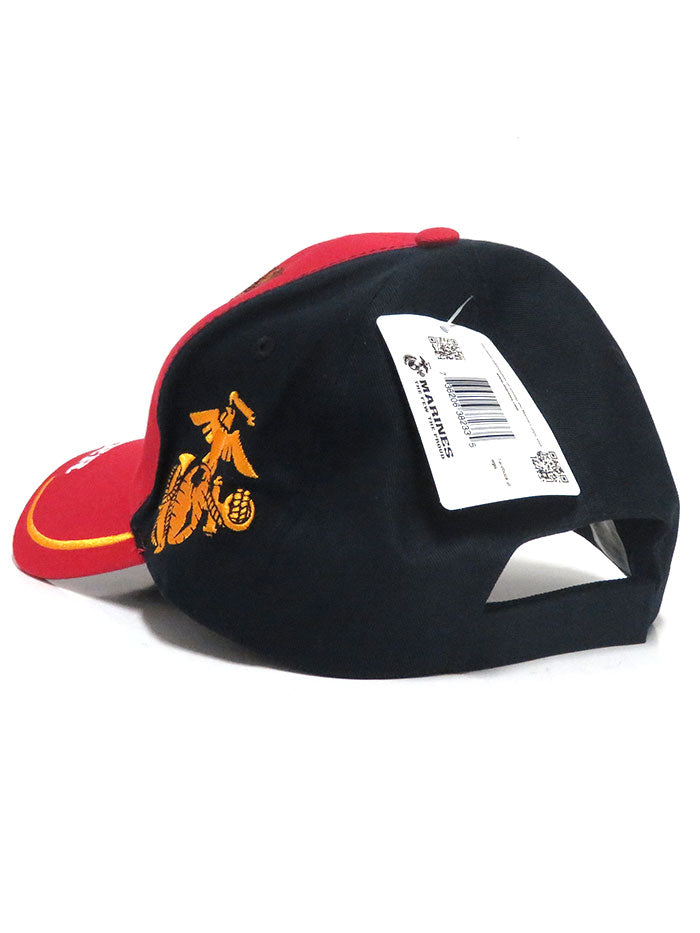 Military Services USMC Victory Marines Embroidered Cap 2-Tone Hat