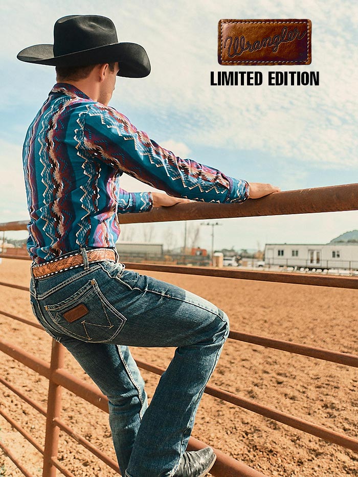 Wrangler Men's Slim Fit Bootcut Jeans - Carolina - Size 33x30