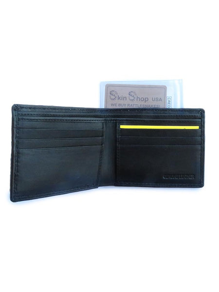 Skin Shop 2205 Mens Genuine Caiman Bi-Fold Wallet Natural Multi inside view. If you need any assistance with this item or the purchase of this item please call us at five six one seven four eight eight eight zero one Monday through Saturday 10:00a.m EST to 8:00 p.m EST