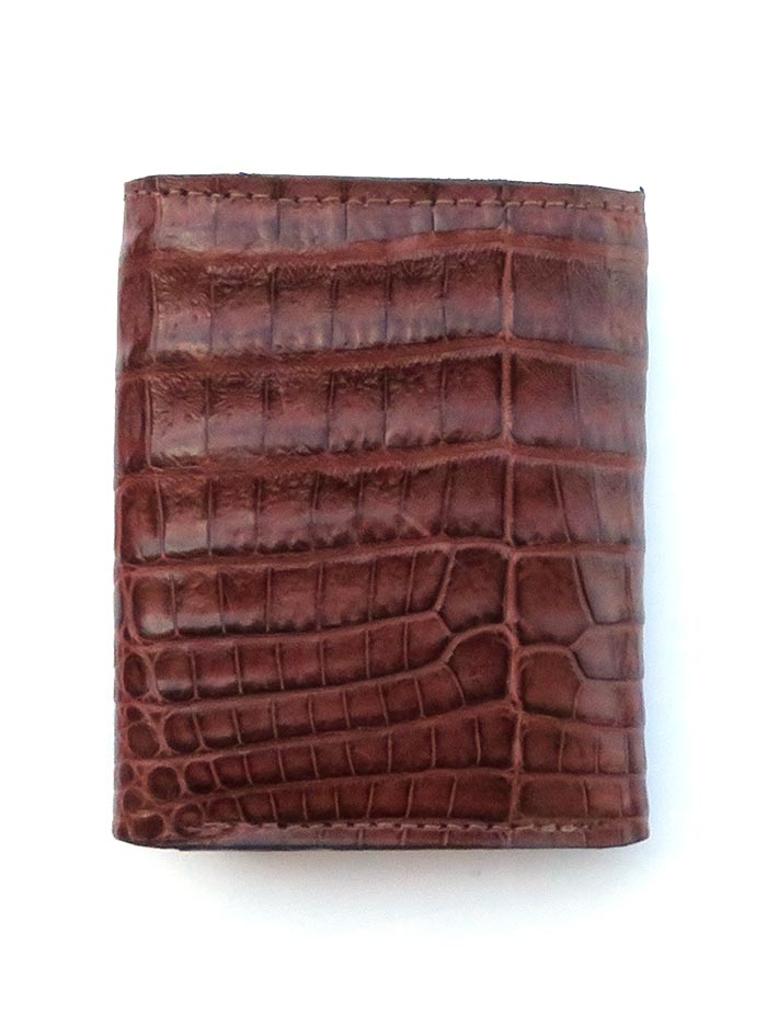 Skin Shop 2206 Mens Genuine Caiman Tri-Fold Wallet Multi 4 colors view. If you need any assistance with this item or the purchase of this item please call us at five six one seven four eight eight eight zero one Monday through Saturday 10:00a.m EST to 8:00 p.m EST