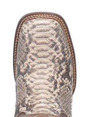 Dan Post DP4168 Womens Rynna Python Leather Boot Natural toe view. If you need any assistance with this item or the purchase of this item please call us at five six one seven four eight eight eight zero one Monday through Saturday 10:00a.m EST to 8:00 p.m EST