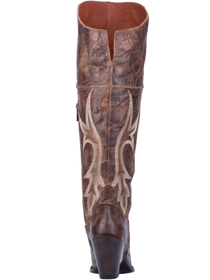 Dan Post DP3709 Womens Jilter Leather Boot Brown side and front view. If you need any assistance with this item or the purchase of this item please call us at five six one seven four eight eight eight zero one Monday through Saturday 10:00a.m EST to 8:00 p.m EST