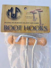 Boot Hooks Chrome Short - 6 1/2" J.C. Western® Wear - J.C. Western® Wear
