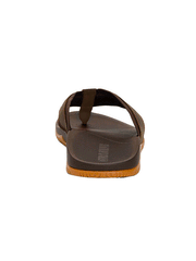 Xtratuf AUNM-900 Mens Auna Sandal Brown back view. If you need any assistance with this item or the purchase of this item please call us at five six one seven four eight eight eight zero one Monday through Saturday 10:00a.m EST to 8:00 p.m EST