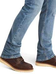 Ariat 10043184 Mens M8 Modern Ramon Slim Leg Jean Gaviota leg view. If you need any assistance with this item or the purchase of this item please call us at five six one seven four eight eight eight zero one Monday through Saturday 10:00a.m EST to 8:00 p.m EST