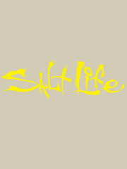 Salt Life SAD930 Signature Decal Yellow