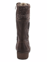 Spring Step ABABI-TP Womens Relife Tall Boots Taupe back view. If you need any assistance with this item or the purchase of this item please call us at five six one seven four eight eight eight zero one Monday through Saturday 10:00a.m EST to 8:00 p.m EST