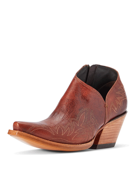 Ariat 10042429 Womens Jolene Western Boot Sedona front and outter side view. If you need any assistance with this item or the purchase of this item please call us at five six one seven four eight eight eight zero one Monday through Saturday 10:00a.m EST to 8:00 p.m EST