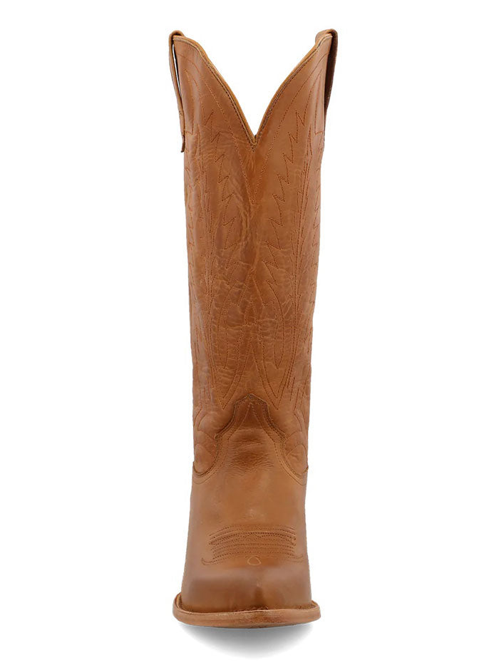 Black Star WBAL002 Womens Eden Leather Boot Cognac side and front view. If you need any assistance with this item or the purchase of this item please call us at five six one seven four eight eight eight zero one Monday through Saturday 10:00a.m EST to 8:00 p.m EST