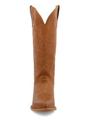 Black Star WBAL002 Womens Eden Leather Boot Cognac front view. If you need any assistance with this item or the purchase of this item please call us at five six one seven four eight eight eight zero one Monday through Saturday 10:00a.m EST to 8:00 p.m EST