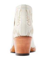 Ariat 10044484 Womens Dixon Western Boot Blanco back view. If you need any assistance with this item or the purchase of this item please call us at five six one seven four eight eight eight zero one Monday through Saturday 10:00a.m EST to 8:00 p.m EST