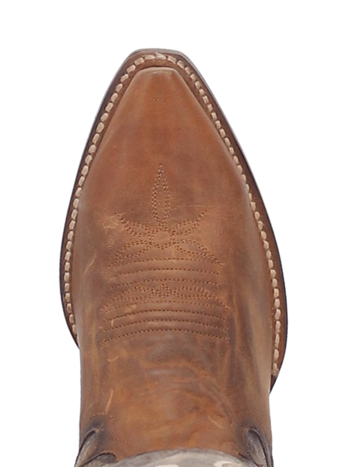 Dan Post DP4385 Womens Zoli Leather Boot Brown front and side view,If you need any assistance with this item or the purchase of this item please call us at five six one seven four eight eight eight zero one Monday through Saturday 10:00a.m EST to 8:00 p.m EST