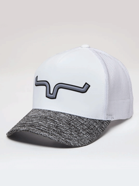 Kimes Ranch REFORMER 110 Trucker Cap White side and front view