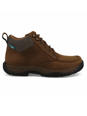 Twisted X MAXW001 Mens All Around Lace Up Work Boot Brown outter side view. If you need any assistance with this item or the purchase of this item please call us at five six one seven four eight eight eight zero one Monday through Saturday 10:00a.m EST to 8:00 p.m EST