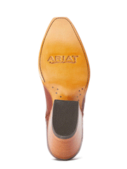 Ariat 10042429 Womens Jolene Western Boot Sedona sole view. If you need any assistance with this item or the purchase of this item please call us at five six one seven four eight eight eight zero one Monday through Saturday 10:00a.m EST to 8:00 p.m EST