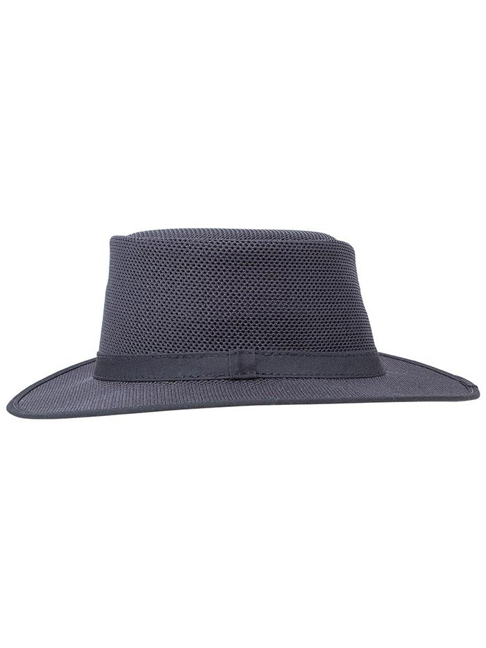 American Hat Makers THE DUTCHESS Mesh Hat Black front view. If you need any assistance with this item or the purchase of this item please call us at five six one seven four eight eight eight zero one Monday through Saturday 10:00a.m EST to 8:00 p.m EST