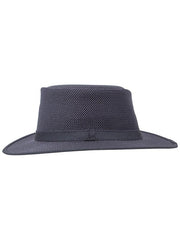 American Hat Makers THE DUTCHESS Mesh Hat Black side view. If you need any assistance with this item or the purchase of this item please call us at five six one seven four eight eight eight zero one Monday through Saturday 10:00a.m EST to 8:00 p.m EST