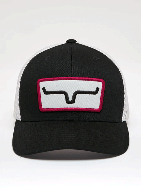 Kimes Ranch THE CUTTER Trucker Cap Black front view