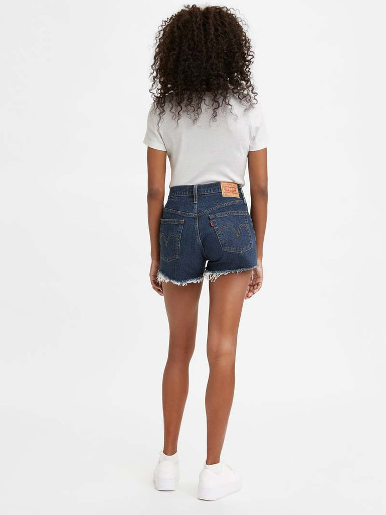 Levi's 563270225 Womens 501 Original High-Rise Jean Shorts Front view