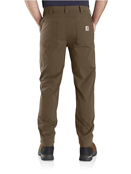 Carhartt 104750-217 Mens Force Relaxed Fit Ripstop 5 Pocket Work Pant Tarmac front view. If you need any assistance with this item or the purchase of this item please call us at five six one seven four eight eight eight zero one Monday through Saturday 10:00a.m EST to 8:00 p.m EST