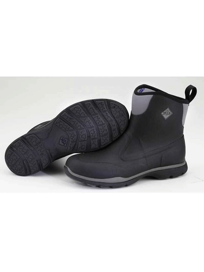 Muck FRMC 000 Mens Excursion Pro Mid Boot Black Gunmetal J.C