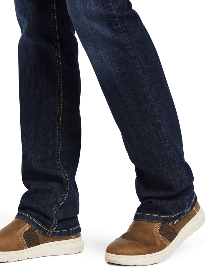 Ariat 10041060 Womens REAL Mid Rise Octavia Straight Jean Burbank front view. If you need any assistance with this item or the purchase of this item please call us at five six one seven four eight eight eight zero one Monday through Saturday 10:00a.m EST to 8:00 p.m EST